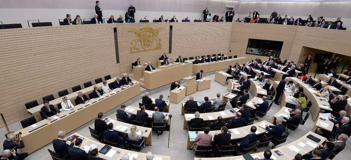 Landtag BW Plenarsitzung. Foto: LTBW