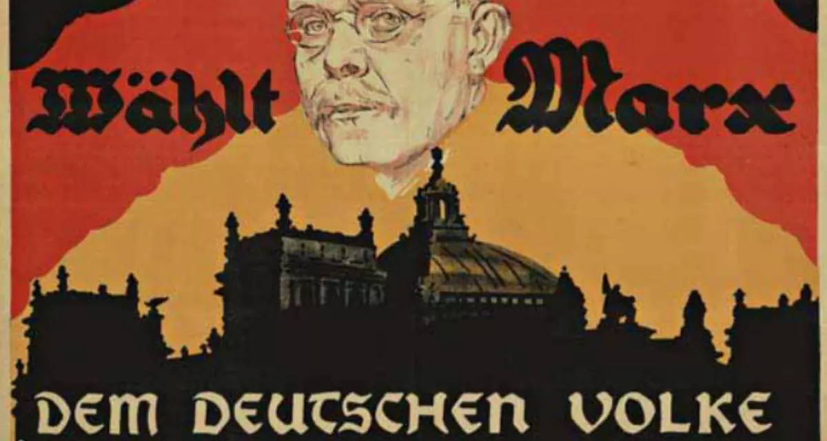 Reichspräsidentenwahl 1925. Bild: Stadtarchiv Mannheim - Institut für Stadtgeschichte (Plakatsammlung)