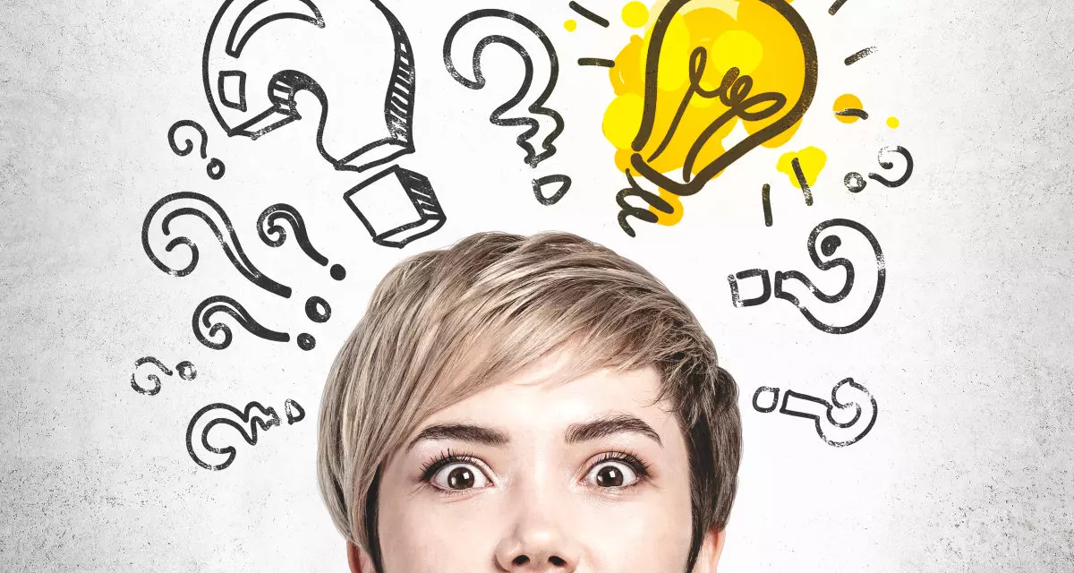 Gesicht und Fragezeichen. Bild: Adobe Stock | Ivan A. Zlobin | 289553988